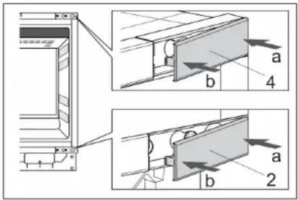 Atag KU8571K1C - Reversing the door opening direction - 1
