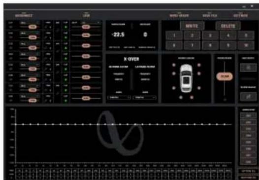 INFINITY DSP6840 - 사용자 인터페이스 기능 - 1