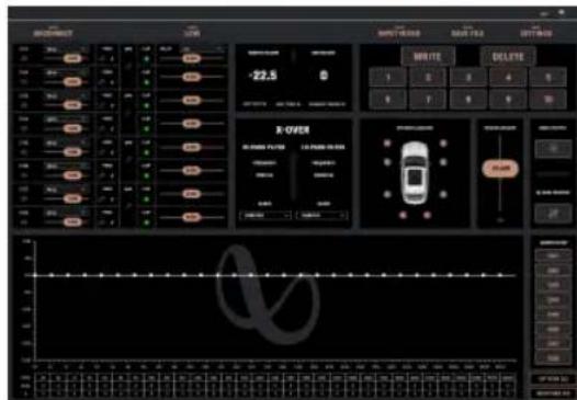 INFINITY DSP6840 - ユーザーインターフェース機能 - 1