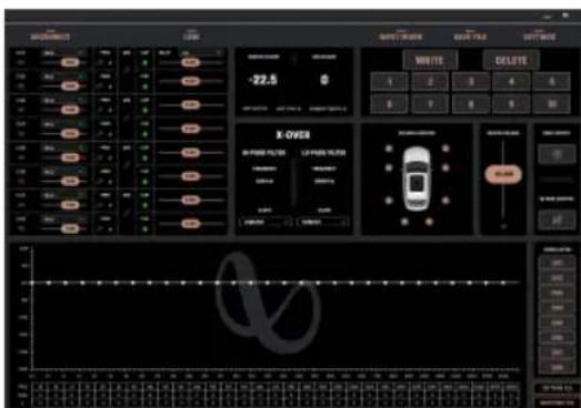 INFINITY DSP6840 - Функции в интерфейсе пользователя - 1