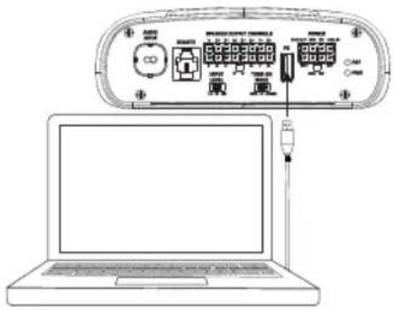 INFINITY DSP6840 - 将 Infinity DSP 功放连接到 Windows PC - 1