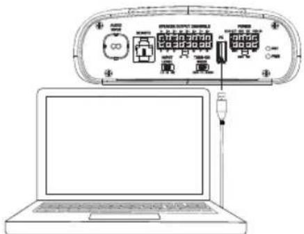 INFINITY DSP6840 - Connexion de l'amplificateur DSP de Infinity à votre PC Windows - 1
