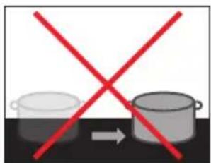 Atag HI39571TF - 'Pot move' function - 4