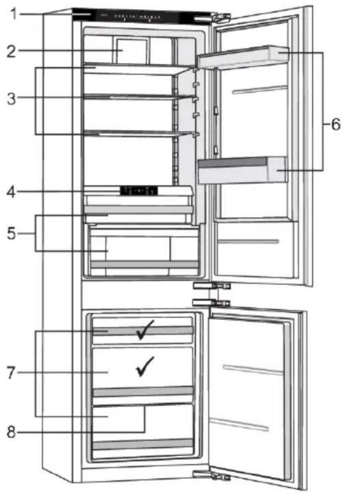 Atag BCD75178DF - Descriptionoftheappliance - 1