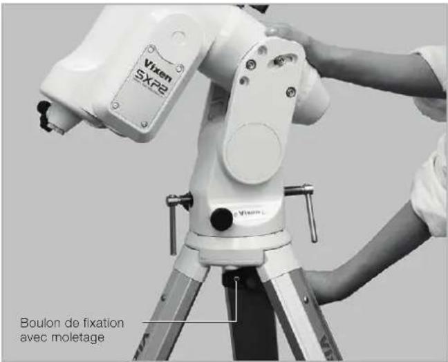 Vixen SXP2 - Fixation au trépied SXG sans le demi-pilier - 3