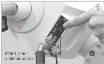 Vixen SXP2 - mise en marche de l'alimentation - 1