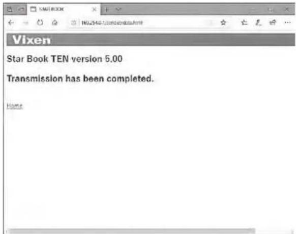 Vixen SXP2 - Comment lire les données de réglage/données PEC sur un PC - 5