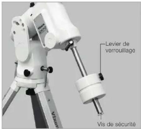 Vixen SXP2 - Mise en GARDE : assurez-vous de manipuler le contrepoids avec précaution car il s'agit d'un article très lourd. - 4