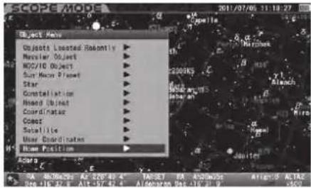 Vixen SXP2 - Position de départ - 1