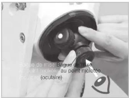 Vixen SXP2 - Se concentrer sur le réticule d'alignement polaire - 1