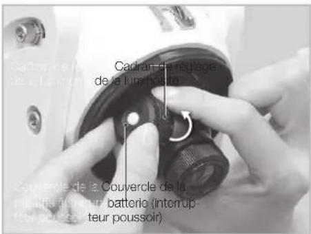 Vixen SXP2 - Remplacement de la batterie - 1