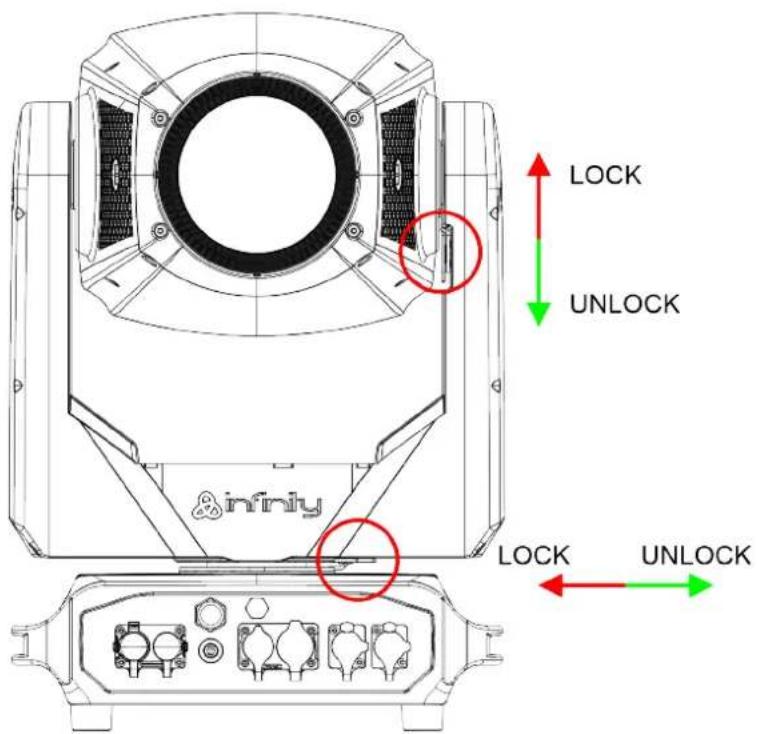 INFINITY Furion P402 Profile - Verrouiller/déverrouiller l'appareil - 1