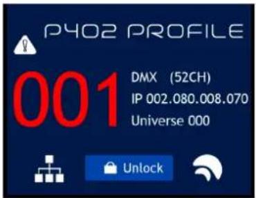 INFINITY Furion P402 Profile - Verrouillage - 1