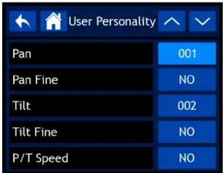 INFINITY Furion S602 Spot - Personnalité utilisateur - 1