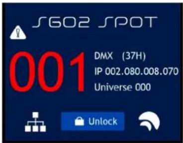 INFINITY Furion S602 Spot - Verrouillage - 1