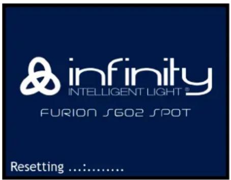 INFINITY Furion S602 Spot - Démarrage - 1