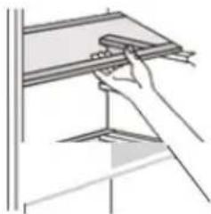SVAN SC185502E - Positionnement des tablettes de porte - 1