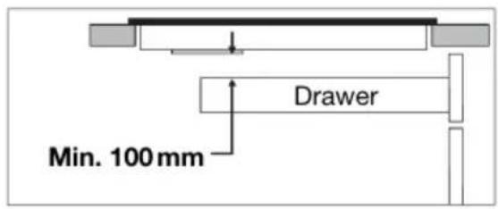 Atag IG29571SVA - Freespacearoundtheappliance - 2