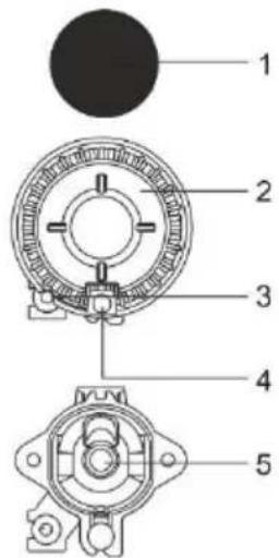 GORENJE GKS6C71XF - Brûleur du plan de cuisson - 1