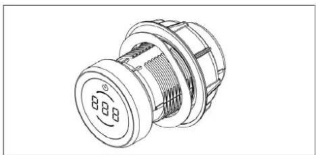 BORA Professional 3.0 PKCB3 - Dimensions du bouton de commande - 1