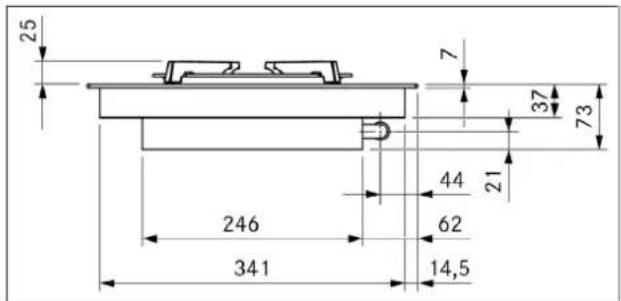 BORA Professional 3.0 PKCB3 - Dimensions PKG3 - 2
