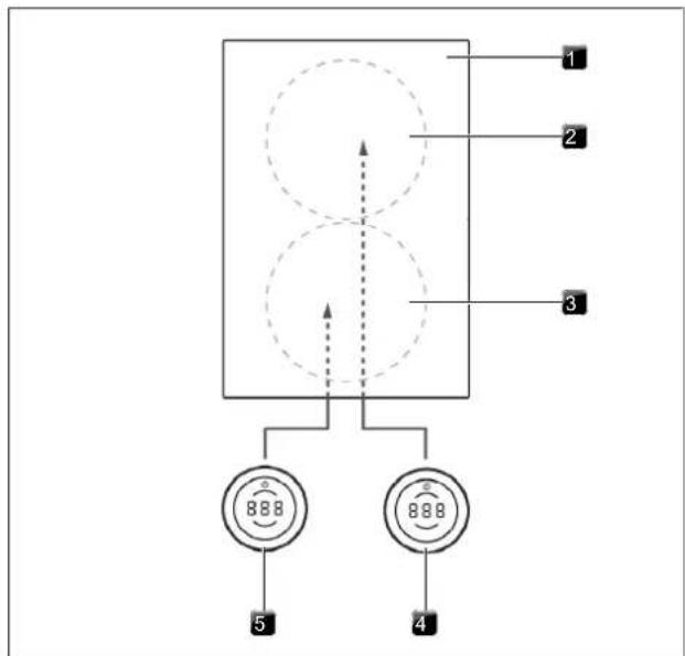 BORA Professional 3.0 PKCB3 - Raccordement des boutons de commande à la table de cuisson - 2