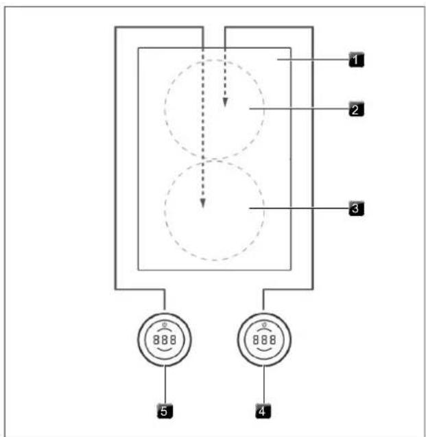 BORA Professional 3.0 PKCB3 - Raccordement des boutons de commande à la table de cuisson - 3