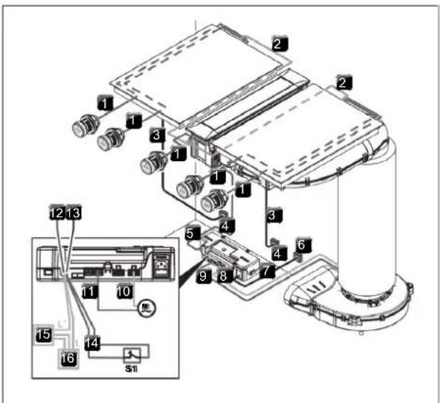 BORA Professional 3.0 PKCB3 - Raccord électrique - 1