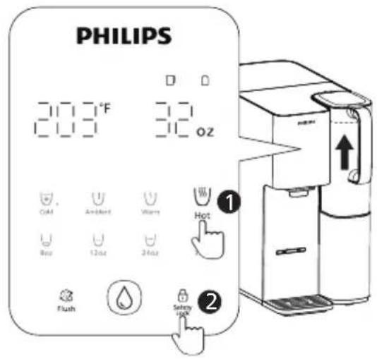 PHILIPS ADD6928 - Ajuste del punto de ebullición - 1