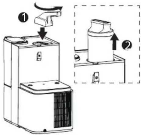 PHILIPS ADD6928 - Reemplazo del filtro - 2