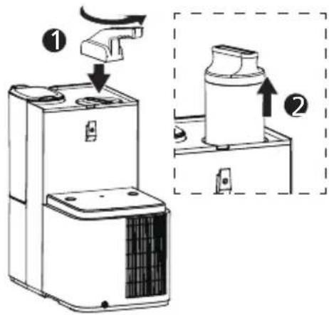PHILIPS ADD6928 - Remplacement du filtre - 2