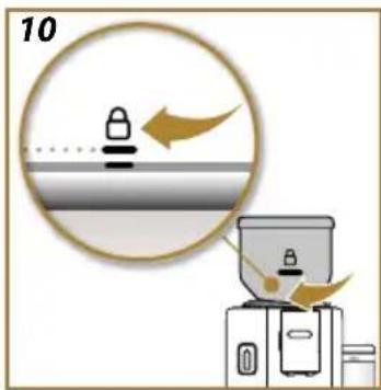 DELONGHI Rivelia EXAM441.55 - Insérez le bac à grains - 3