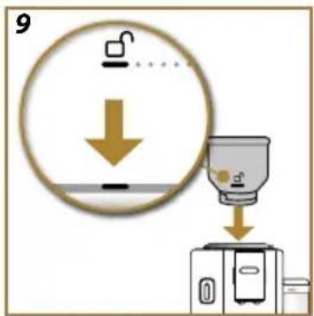 DELONGHI Rivelia EXAM441.55 - Insérez le bac à grains - 2
