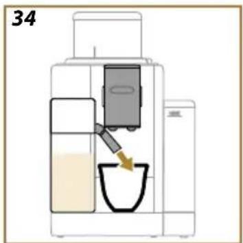 DELONGHI Rivelia EXAM441.55 - Remplissez et accrochez la carafe à lait - 2
