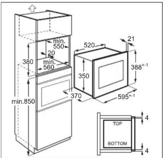 AEG TS5GM25EB - Installeren van de MAGNETRON - 1