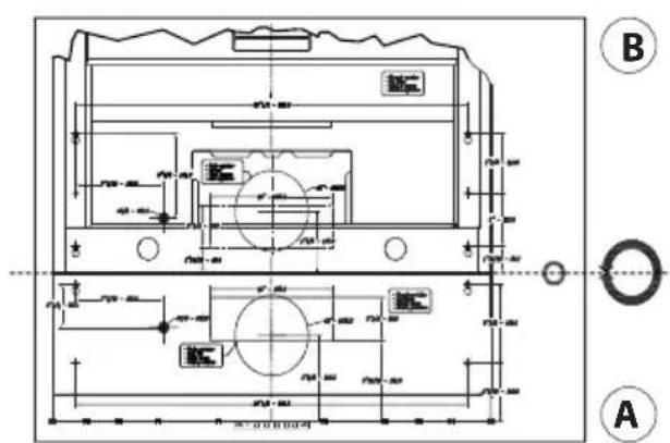 XO XOT1842SC - - Mounting the hood on the wall: - 2