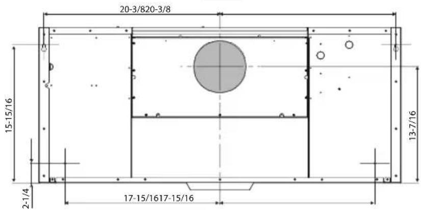 XO XOT1842SC - DIMENSIONES - 2