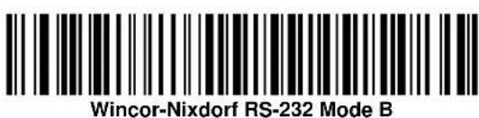 Wincor-Nixdorf RS-232 Mode B