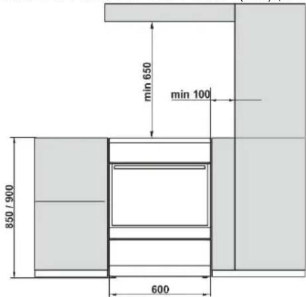 GORENJE GEC6C40BG - INSTALLATION ET RACCORDEMENT - 1