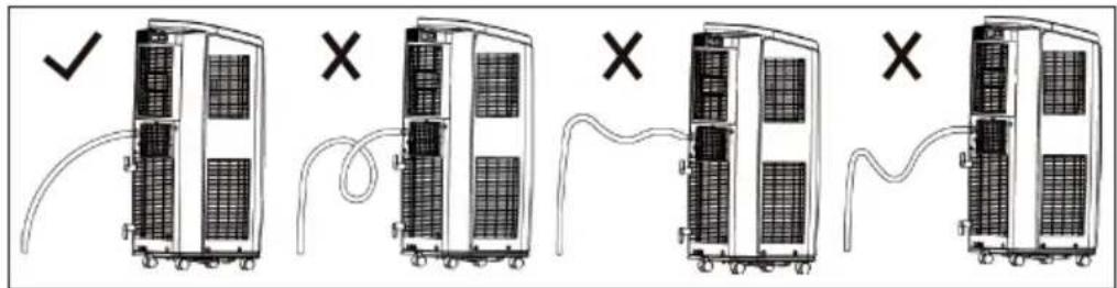 Klarstein New Breeze Eco - Remarque importante sur le drainage continu - 1