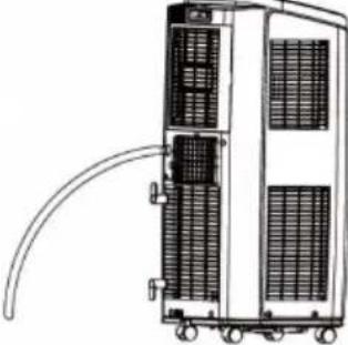 Klarstein New Breeze Eco - Dauerentwässerung über den mittleren Abfluss - 3