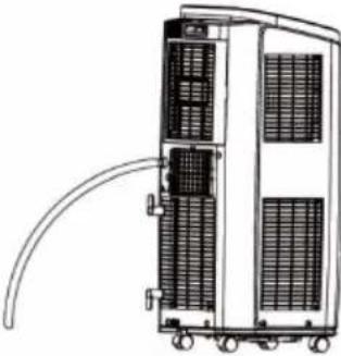 Klarstein New Breeze Eco - Desagüe permanente por el desagüe central - 3