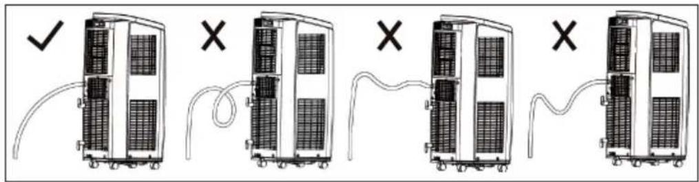 Klarstein New Breeze Eco - Avvertenze importanti sul drenaggio continuo - 1