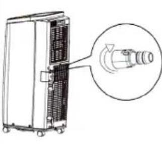 Klarstein New Breeze Eco - Dauerentwässerung über den mittleren Abfluss - 2