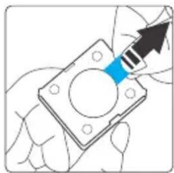 Sonoff PIR3-RF - Pull out the battery insulation sheet - 2