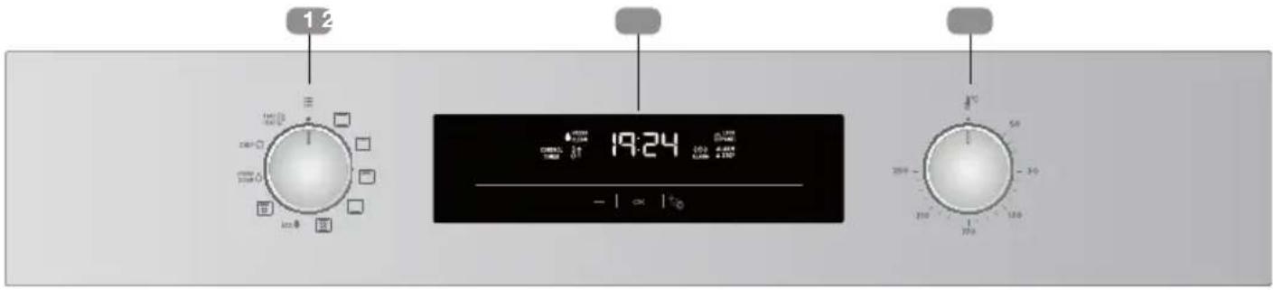 TEKA HSB 6460 - Painel de comandos - 1