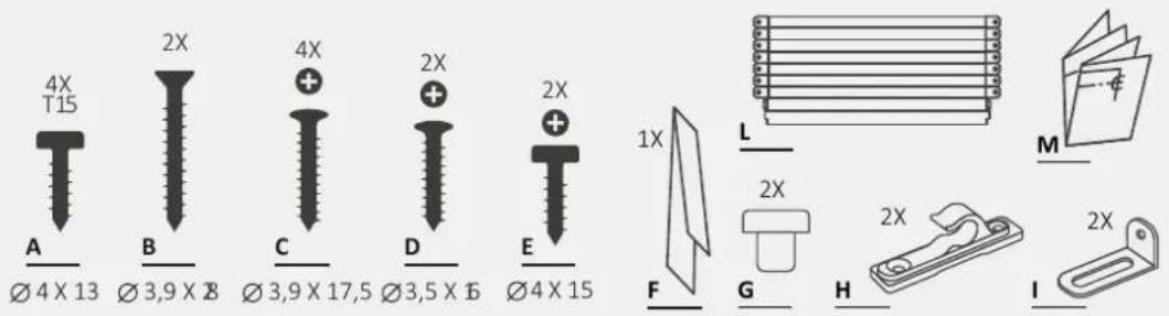 HAIER XS 6B0M4PDB-08 - Værktøjer til installation - 2