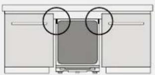 HAIER XS6B0S3SB-08 - Fissaggio della macchina alla cucina - 3
