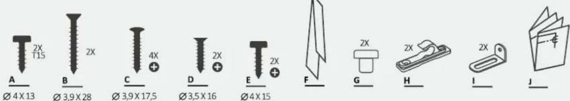 HAIER XS6B0S3SB-08 - Εργαλεία εγκατάστασης - 2