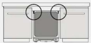 HAIER XS6B0S3SB-08 - Fixarea maşinii de bucătărie - 3